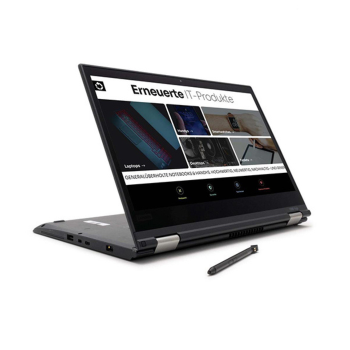 Used Lenovo ThinkPad X13 Yoga 2-IN-1 | Intel Core i5-10th Gen | 16GB RAM | 256GB SSD | 13.3” Touchscreen | Intel Graphics