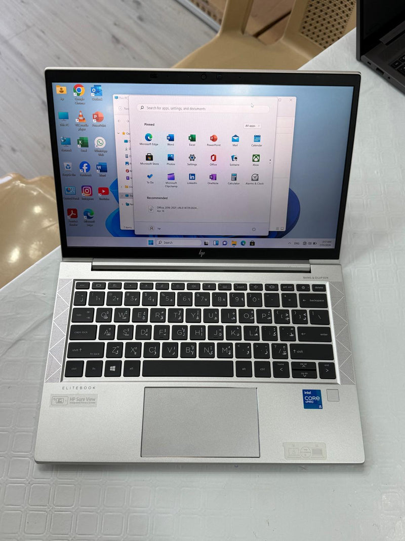 Used HP EliteBook 830 G7  | Intel Core i5-10th Gen | 8GB RAM | 256GB SSD | 13.3” Screen | Intel Graphics - 3